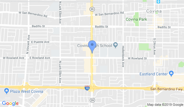 Red Dragon Karate West Covina location Map