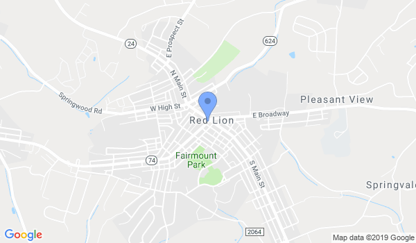 Red Lion Karate location Map
