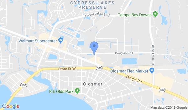 Relentless Mixed Martial Arts & Fitness Tampa location Map