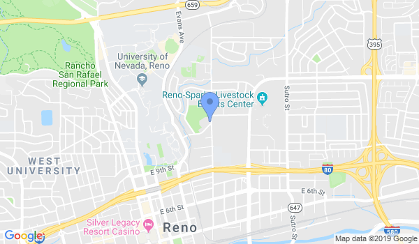 Himawari Yama Jodo/ Iaido of Nevada Karate Assocaition location Map