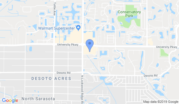 Ribeiro Jiu Jitsu Sarasota Florida location Map
