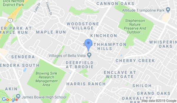 Richard Johnson's Taekwondo location Map