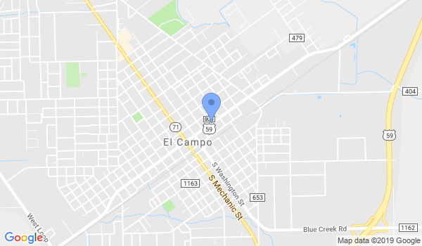 Richardson Family Karate location Map