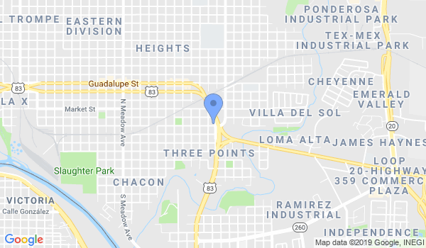 Rick Guerra's Academy of Martial Arts location Map