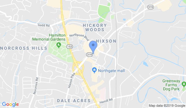 Rick Hall's Tiger-Rock Martial Arts, Inc. location Map