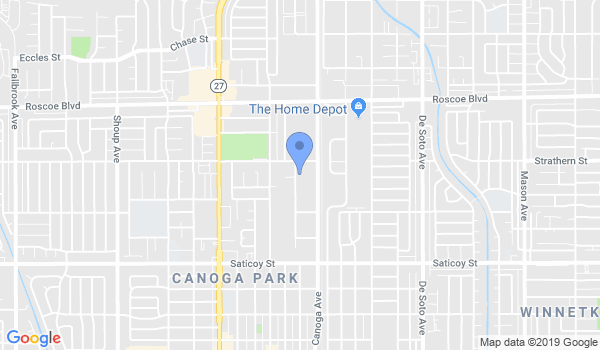 Rifkin Professional Karate Center location Map
