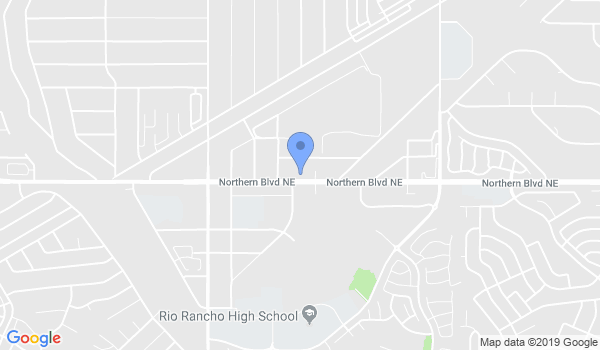 Rio Rancho Bujinkan location Map