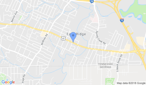 Rising Son Tae Kwon DO Academy location Map