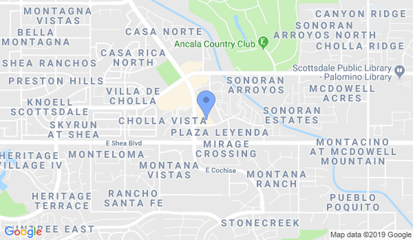 Rising Sun Karate Inc location Map