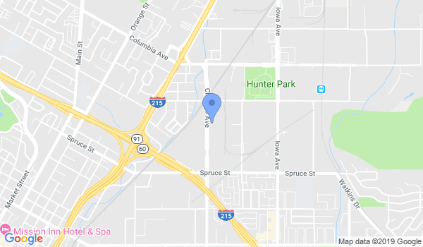 The Riverside Karate Club location Map