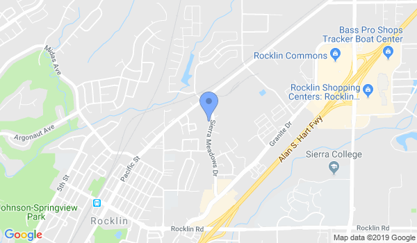 Rocklin Taekwondo Ctr location Map