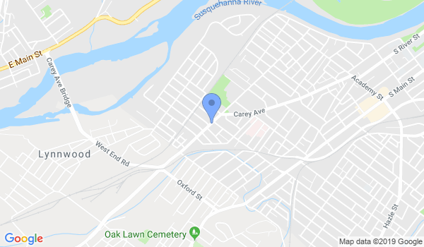 Rick Rogers Martial Arts location Map