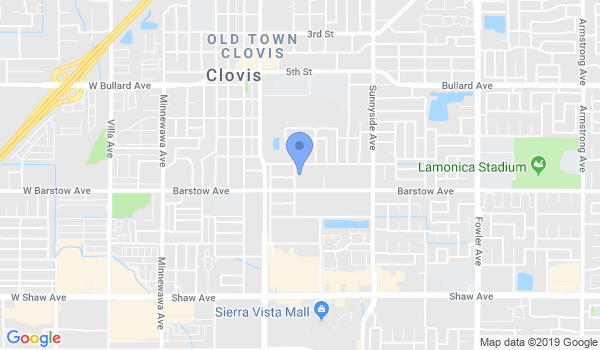 Royce Gracie Jiu-Jitsu of Fresno location Map