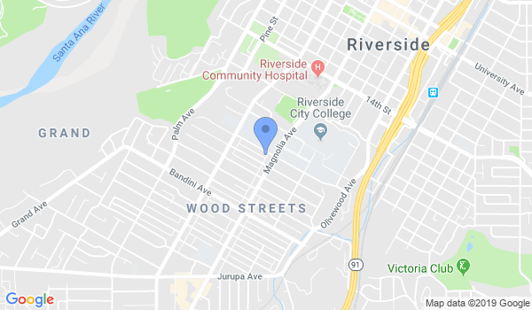 SHOZEN Martial Arts of Riverside location Map