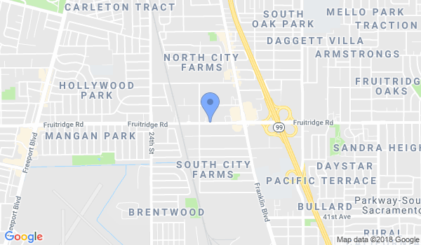 Sacramento Judo Club Inc location Map