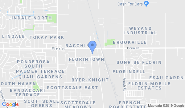 Sacramento Kendo Club location Map