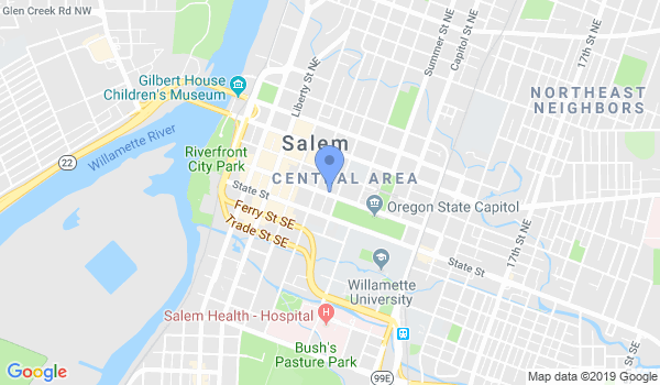 Salem Budokai location Map