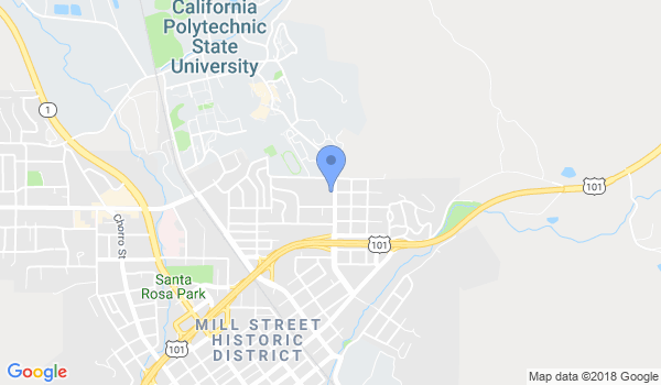 San Luis Judo / Jiu Jitsu location Map