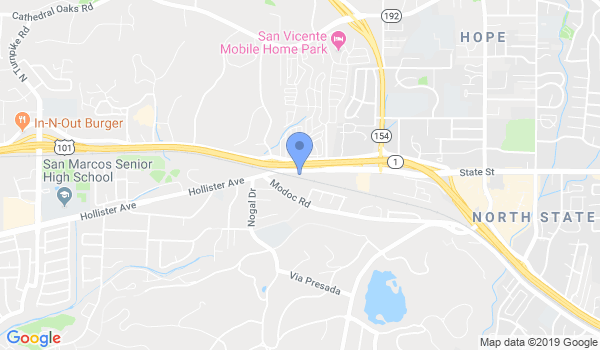 Santa Barbara JKA location Map