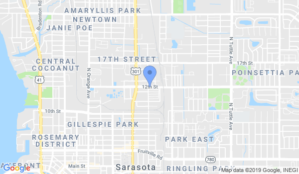 Sarasota Aikikai Aikido location Map