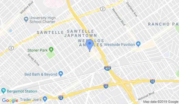 Sawtelle Judo Dojo location Map
