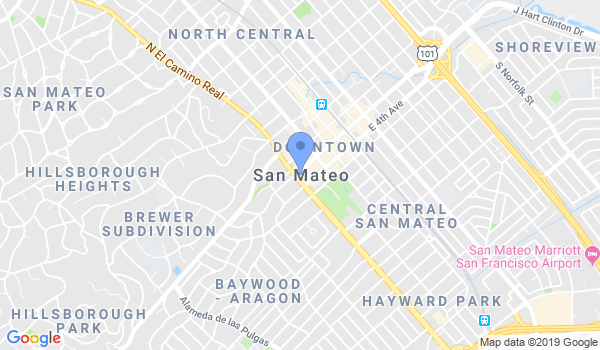 Seido Karate DO Bay Area location Map