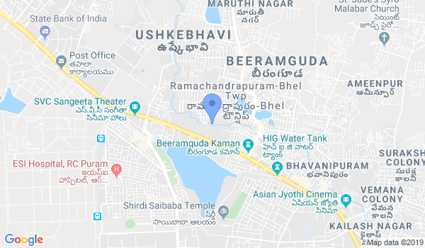 Self Protection Combat Martial Arts - Hyderabad location Map