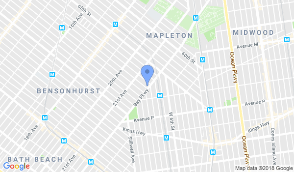 Sheldon Ruskin Karate School location Map