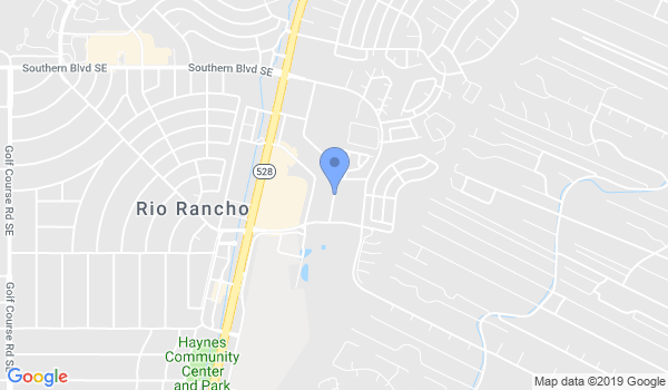 Shinbukan Dojo of Rio Rancho location Map