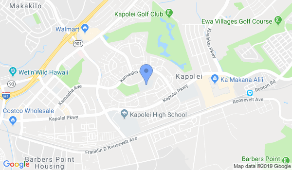 Funakoshi Shotokan Karate Association Kapolei location Map