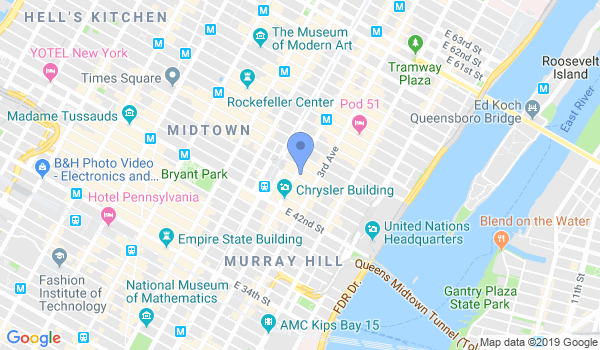 Shorin Ryu Karate USA location Map
