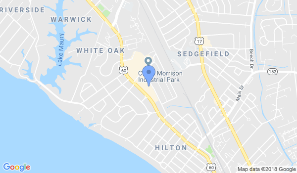Shotokan Karate of Hampton Roads location Map