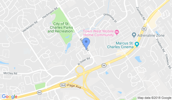 Shotokan Karate location Map