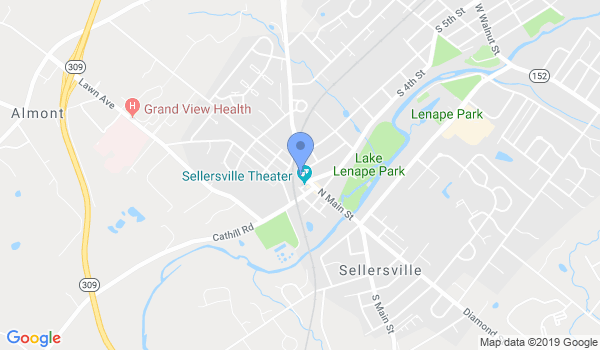 Shuto Karate Sellersville location Map