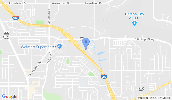 Sierra Jujitsu & Karate location Map