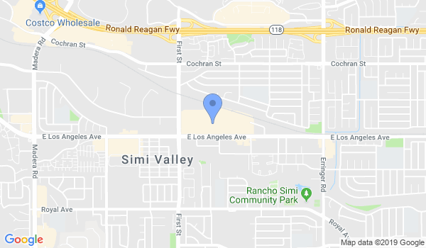 American Martial Arts Academy location Map
