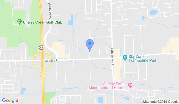 Simmons Tae Kwon Do location Map