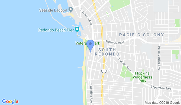 South Bay Karate Club location Map