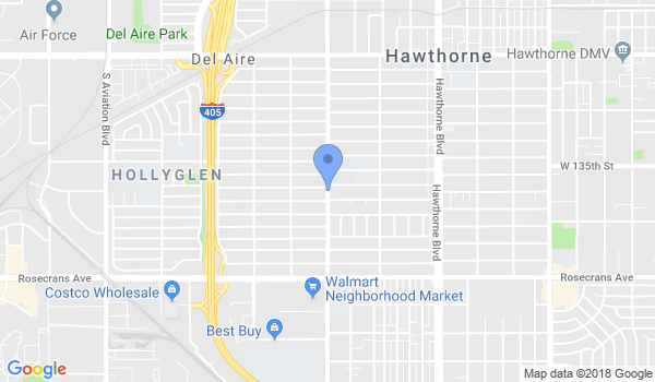 South Bay Shotokan Karate location Map
