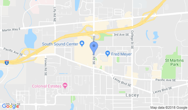 South Sound Karate location Map