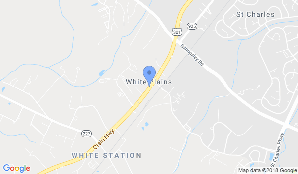 Southern Maryland Jujitsu Academy location Map