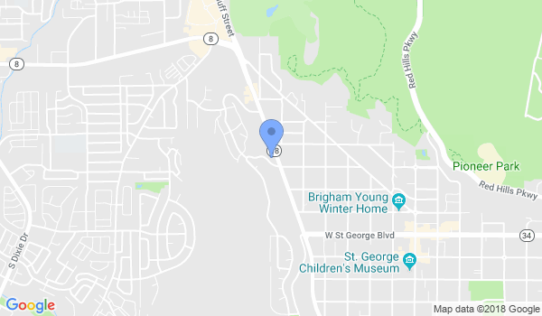 Southern Utah Wing Chun location Map
