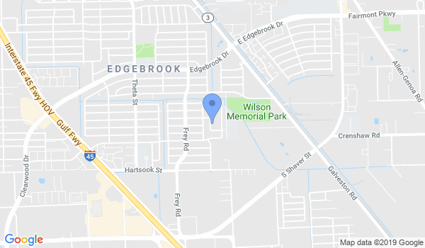 Southwest Houston Karate location Map
