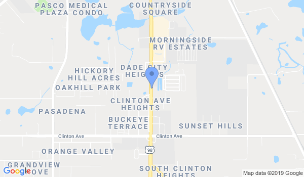 Spivey Karate Dade City location Map