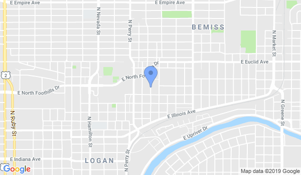 Spokane Aikido location Map