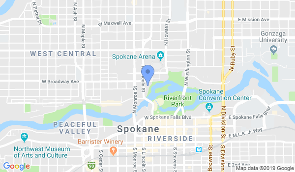Spokane Kendo Club location Map