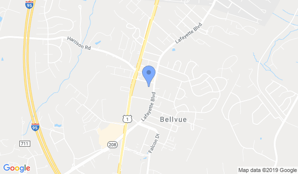 Spotsylvania Martial Arts location Map