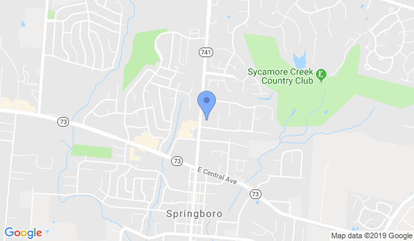 Springboro To-Shin Do Martial Arts location Map