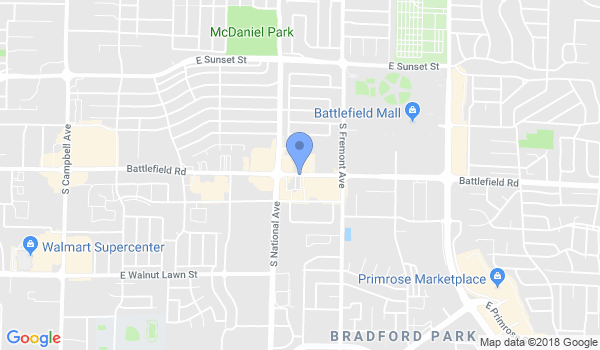 Springfield Kickboxing location Map