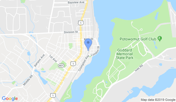 Steve Babcock's Karate location Map